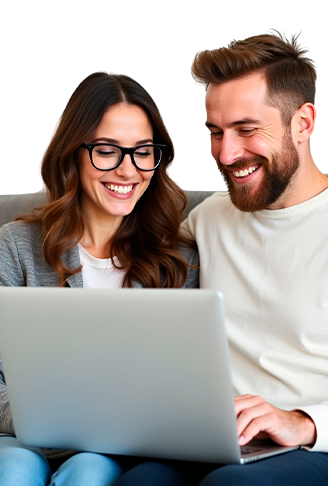 Clientes M&J usando servicios online
